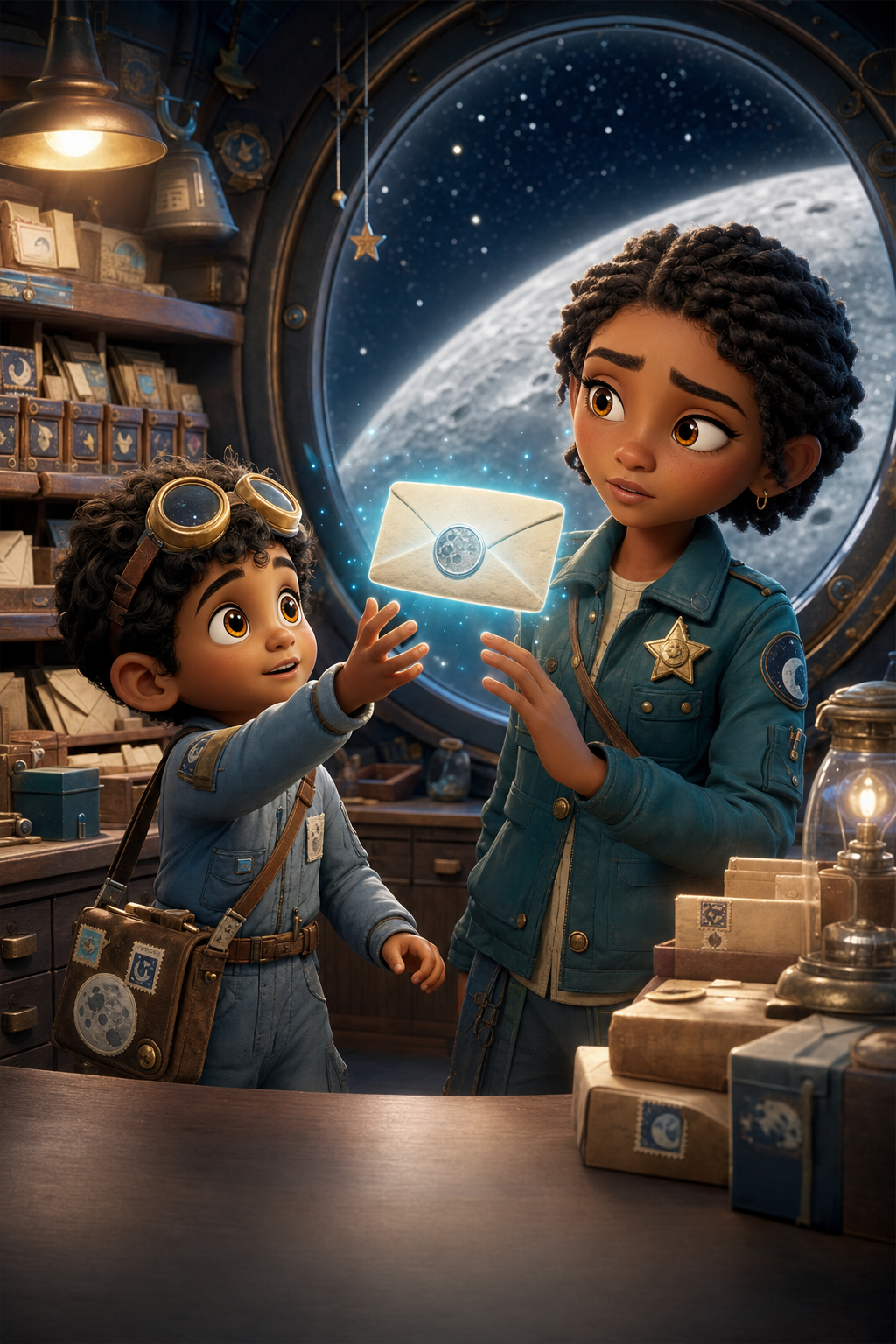 Milo and the Moon Mailroom