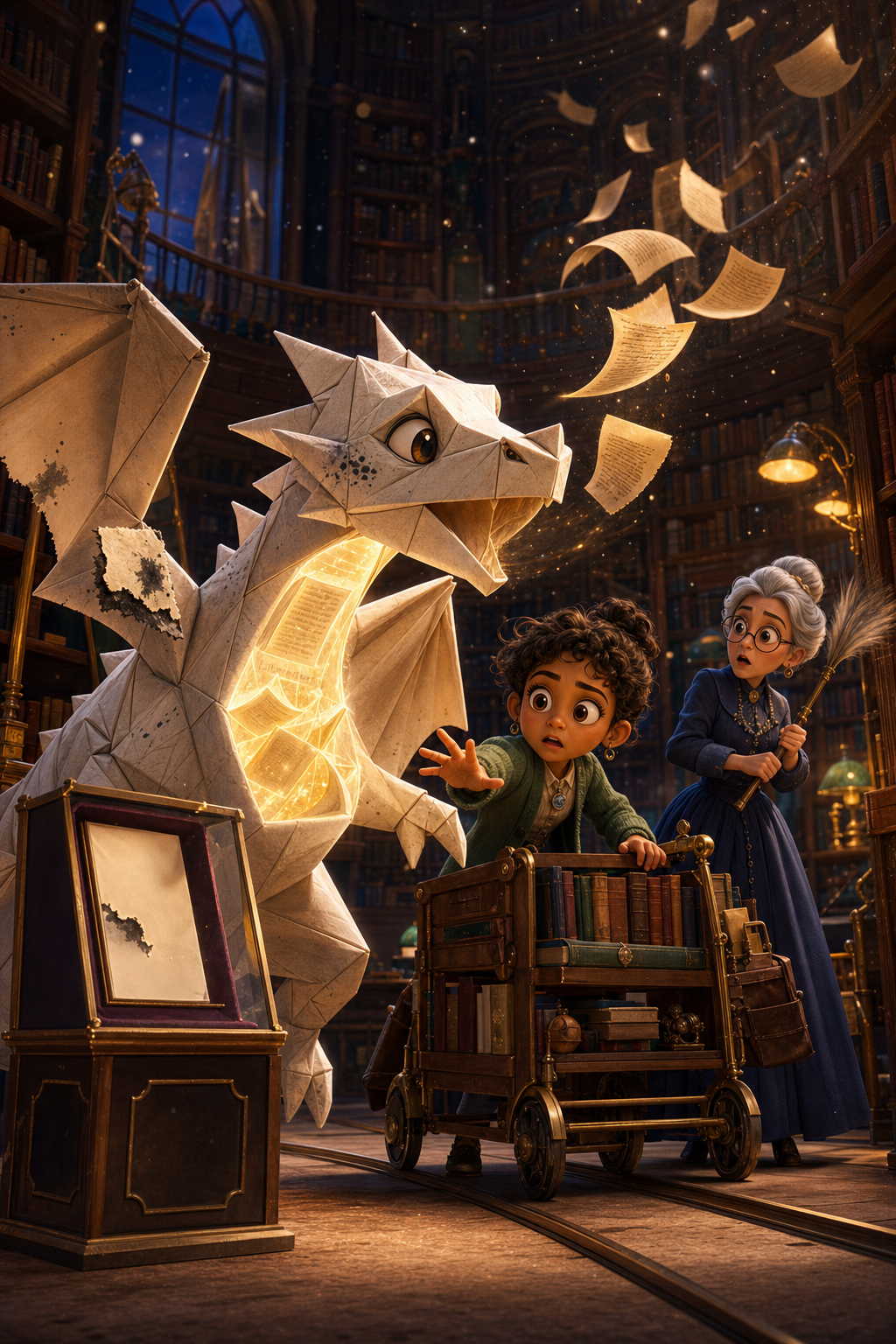 Pip and the Paper Dragon Library