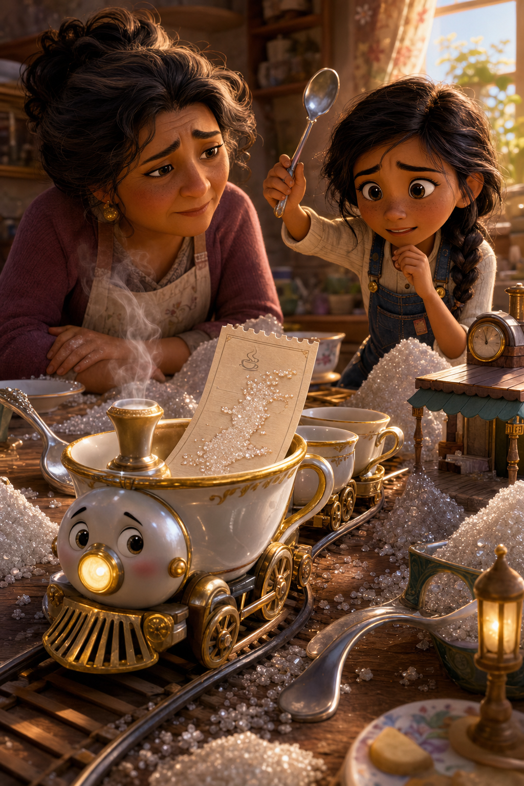 Tess and the Teacup Train Ticket